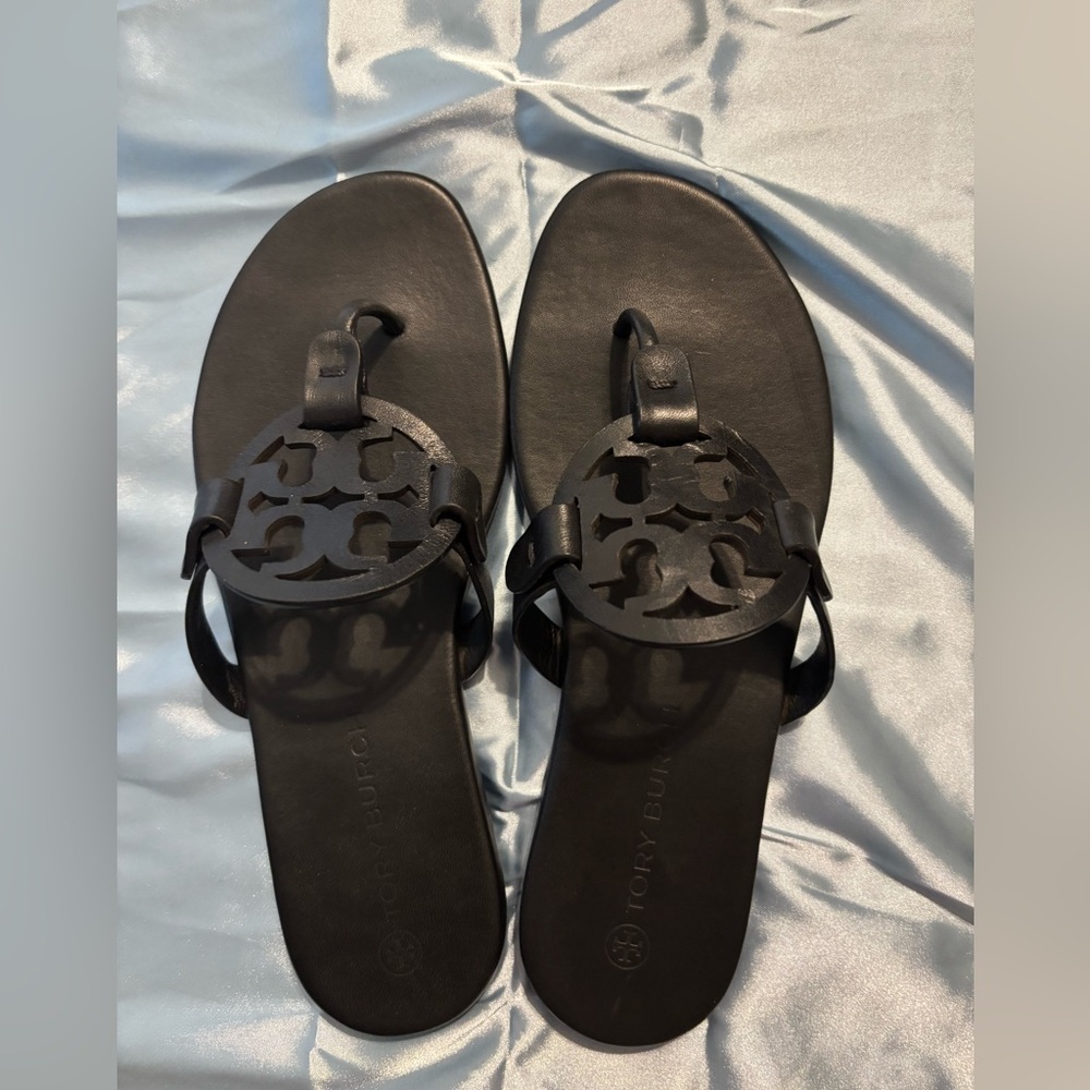 Tory Burch Miller Soft Sandals Size 8